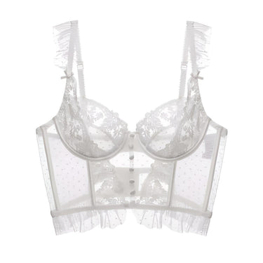 Women's French Embroidery Lace Bra -, Bras , Drestiny , Australia, Black, Bras, Canada, L, M, New Zealand, S, United Kingdom, United States, White, XL , Drestiny , www.shopdrestiny.com